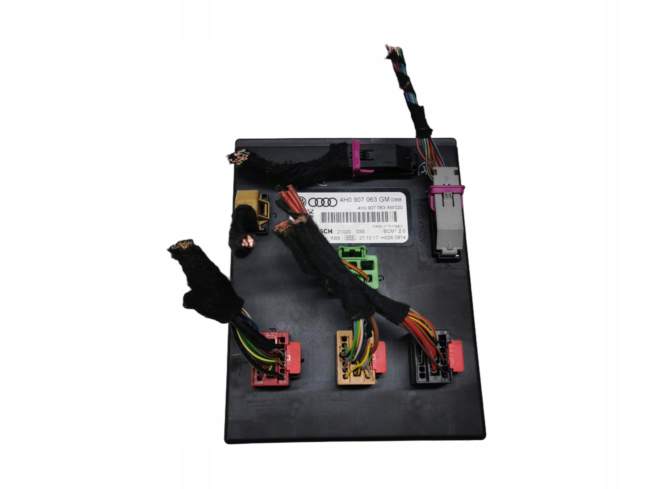 control unit comfort control unit AUDI A7 S7 4G LIFT 2018 4H0907063GM