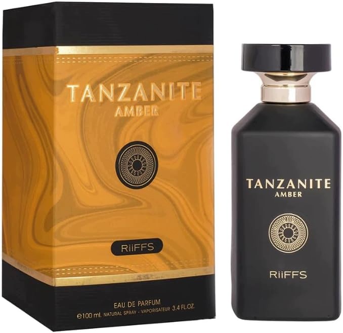 Eau de Parfum Tanzanite Amber, Riiffs, Men 100ml