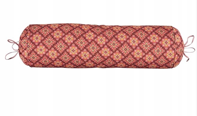 Polštář rolovací Pip Studio Poppy Stitch v červené barvě 22×70