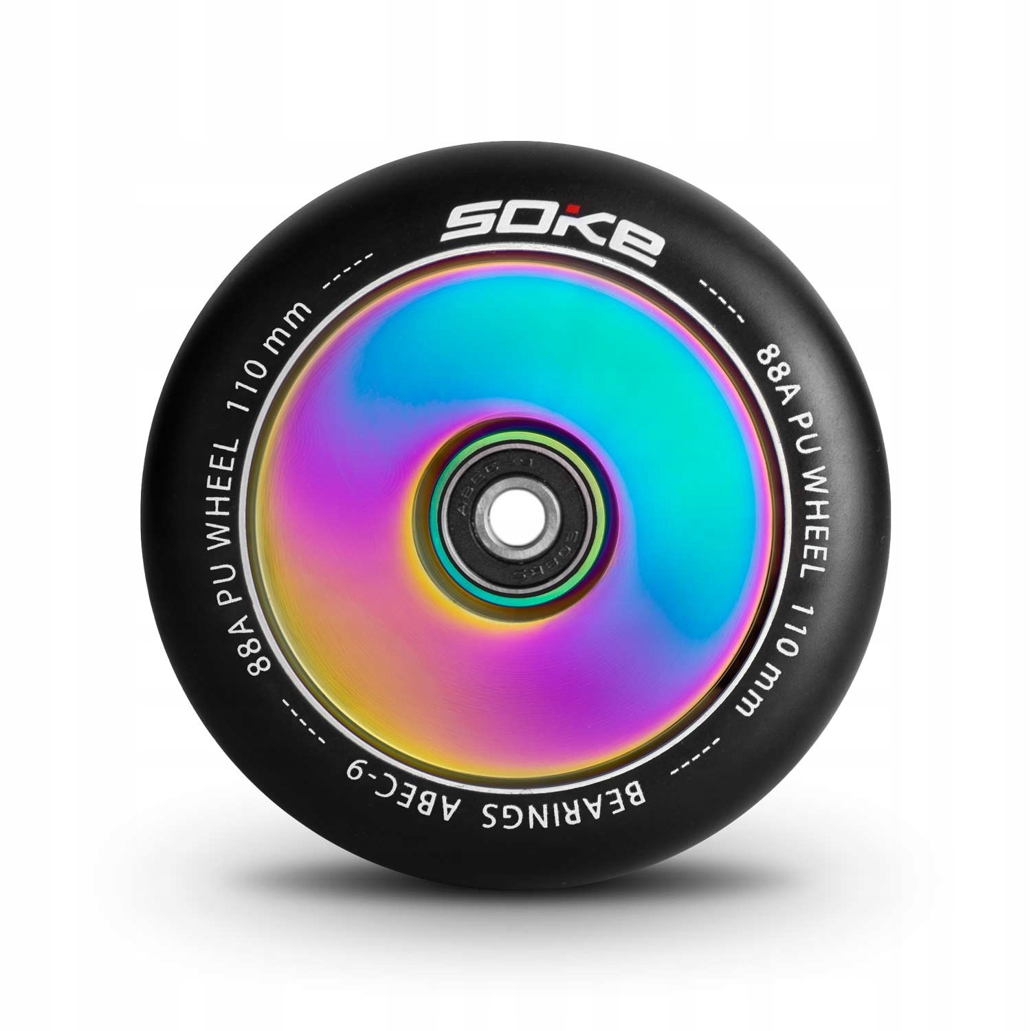 Kółka do hulajnogi 110 mm pełne rainbow 2szt Marka Soke