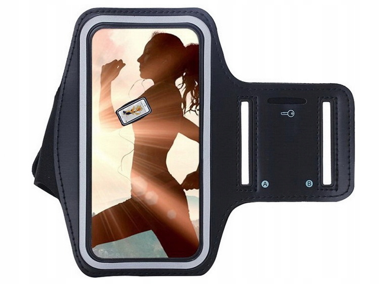 ETUI NA RAMIĘ Pokrowiec na telefon OPASKA BIEGANIA Model etui na ramię