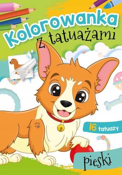 

Kolorowanka z tatuażami Pieski Tatuaże 16 Tatuaży