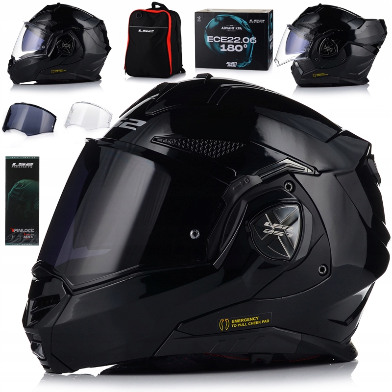 Motocyklová Prilba LS2 FF901 Advant X 180 Čeľusťová Pinlock Batoh