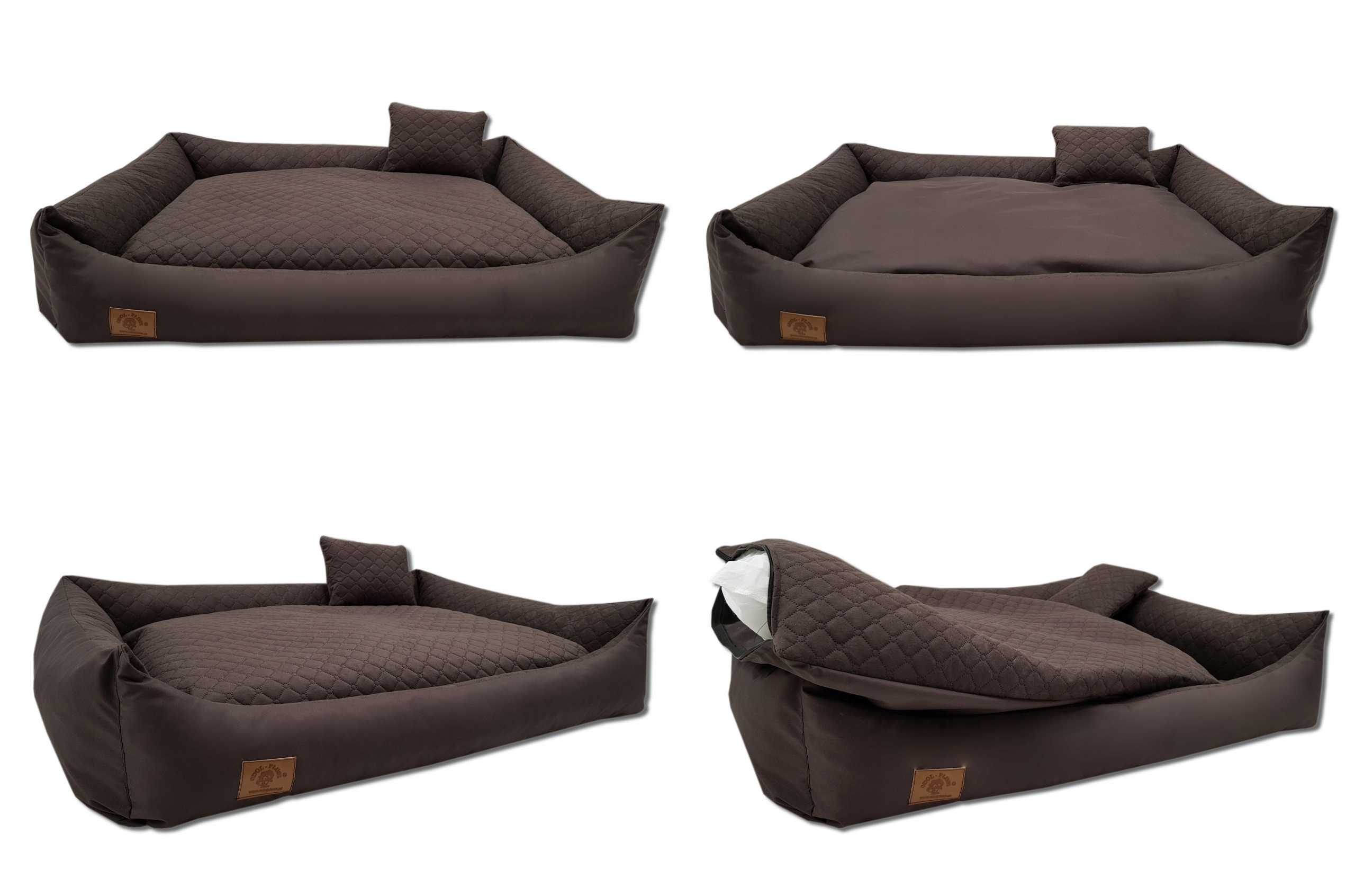 Legowisko Kanapa Łóżko Dla Psa 120 x 80 Poduszka