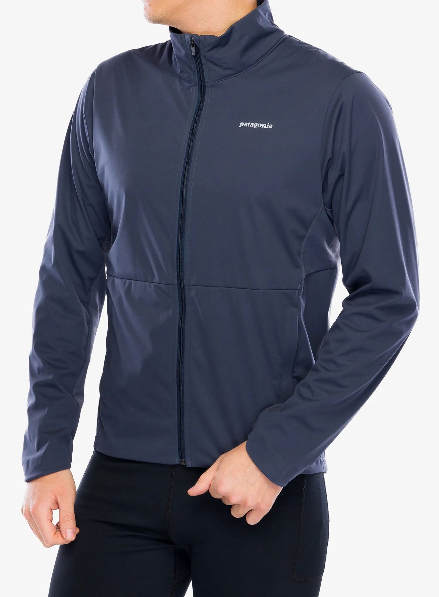 Kurtka do biegania Patagonia Wind Shield Jacket smolder blue M
