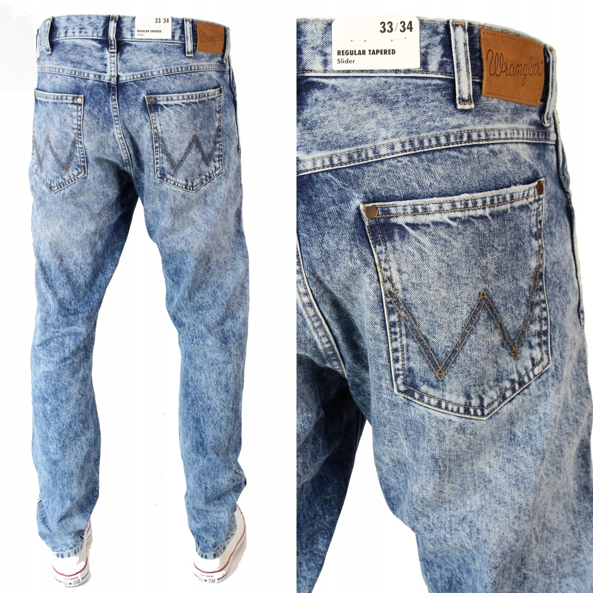 

Wrangler Slider Jeansy Reg. Tapered _ W33 L34