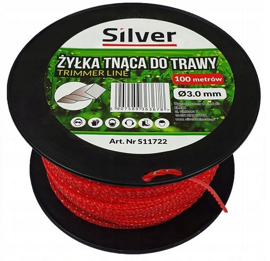 

Żyłka Tnąca Do Kosy Spalinowej Skęcona 2,7x100m