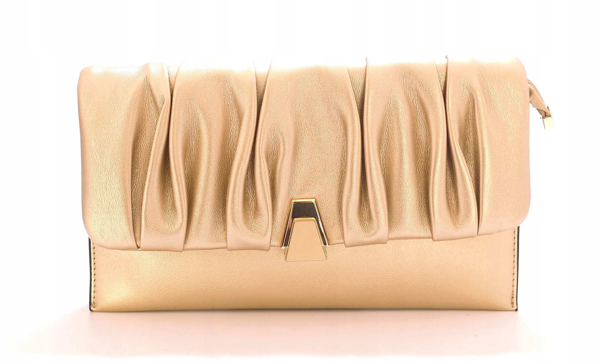 Zlatá psaníčko s záhybem Tom&Eva 24P-5897