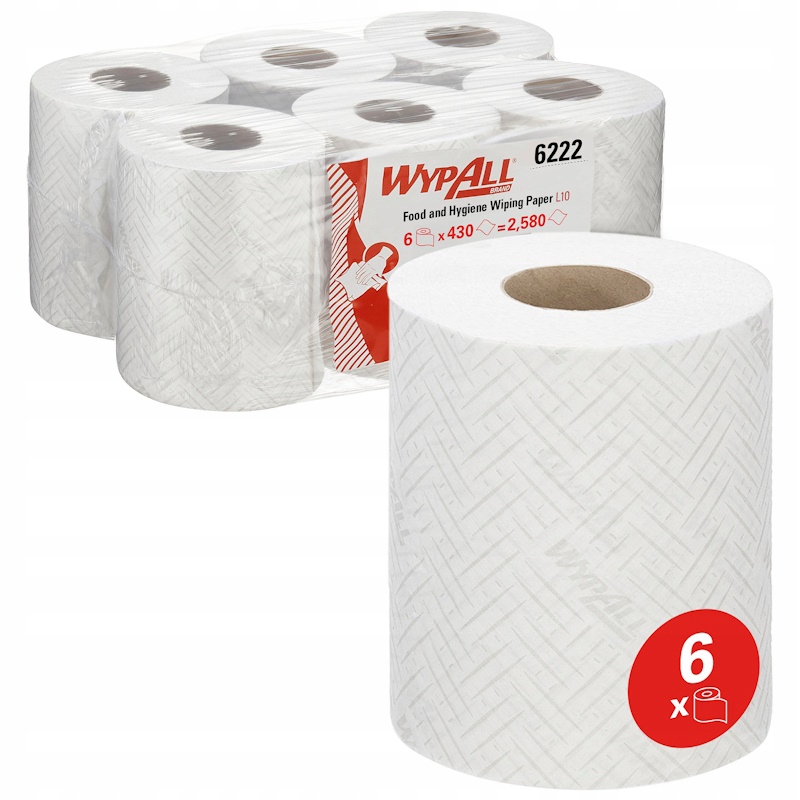 Levně Kimberly-Clark Wypall Reach 6222 Papírové ručníky centrálně odvíjené