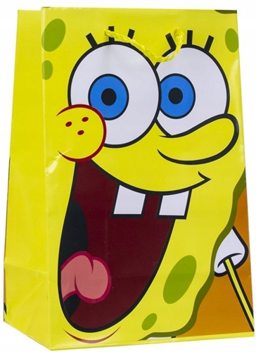 

Torebka Papierowa 180x130x80 Patryk Spongebob