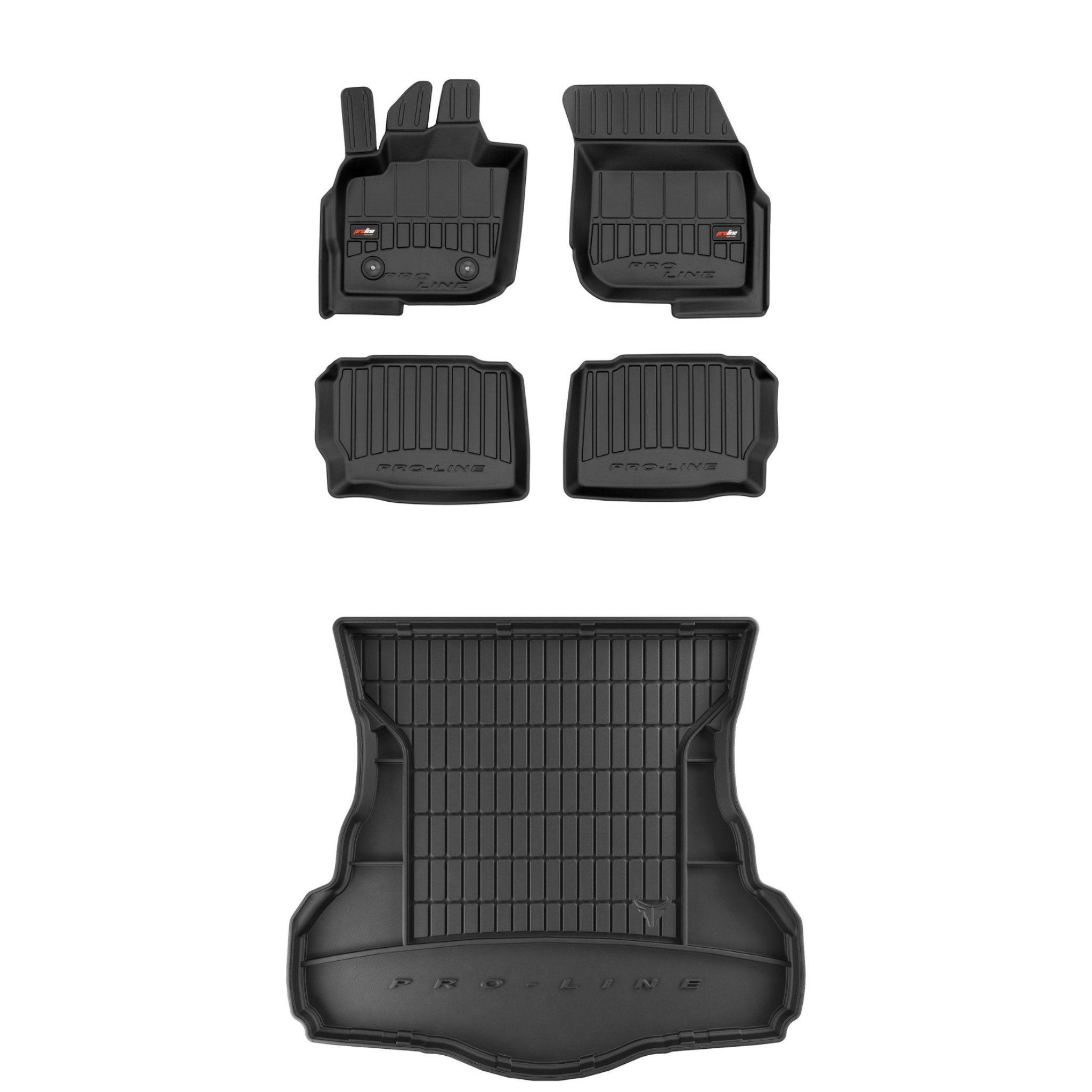 Sada gumových kobercov a rohoží pre Ford Mondeo V