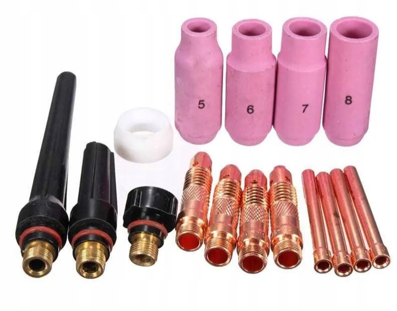 ZESTAW CZĘŚCI DO UCHWYTU TIG SR17/18/26 17 18 26 2