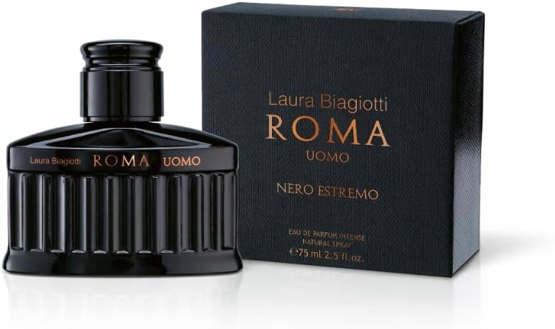 Laura Biagiotti Roma Uomo Nero Estremo Parfémovaná voda 75 Ml