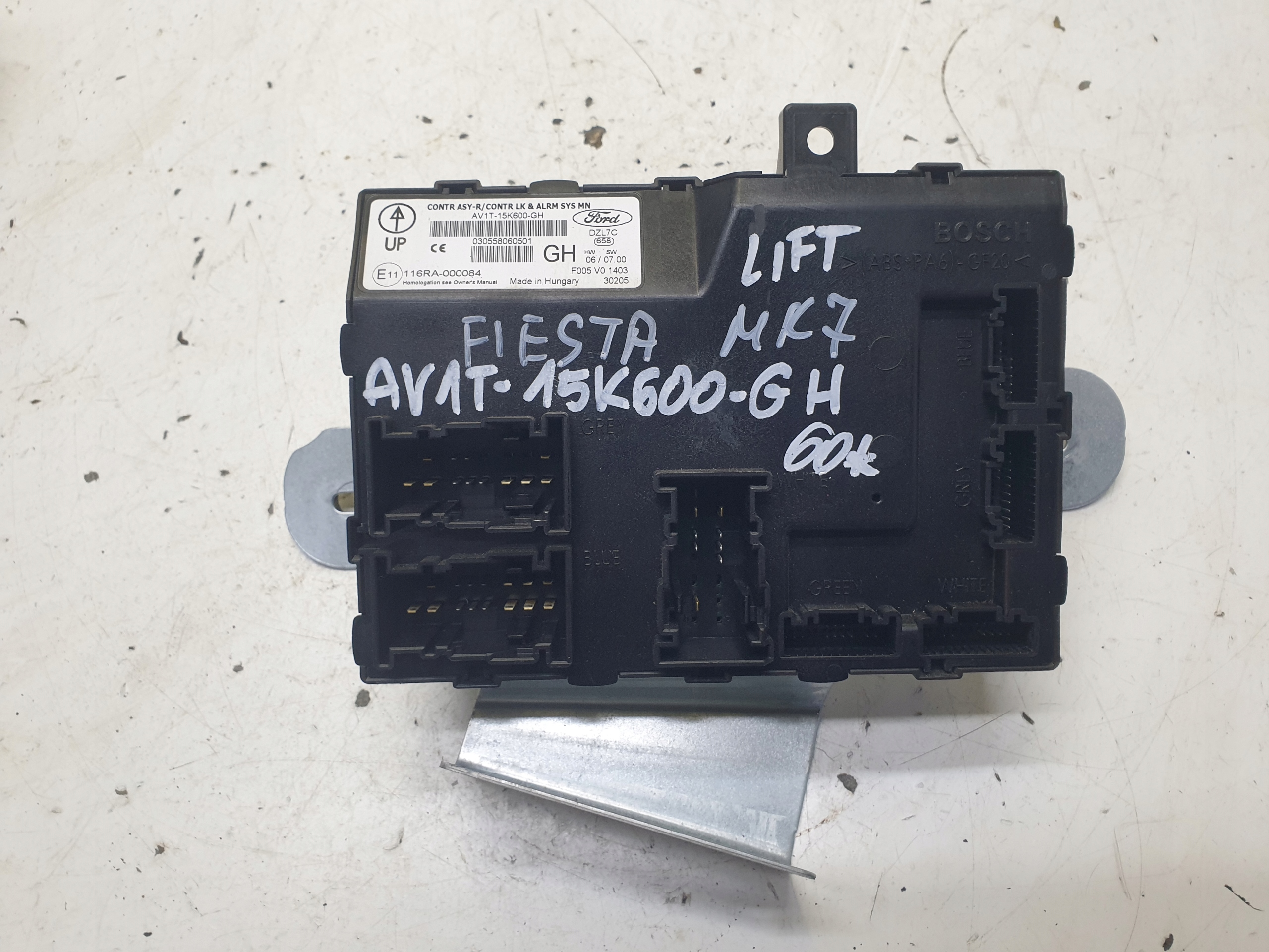 MODUŁ KOMFORTU FORD FIESTA MK7 LIFT AV1T-15K600-GH