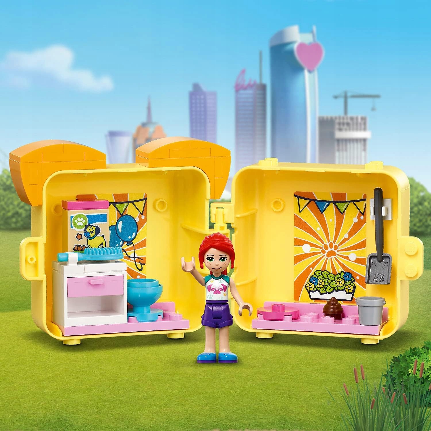 LEGO 41664 FRIENDS KOSTKA MII Z MOPSEM Płeć chłopcy dziewczynki