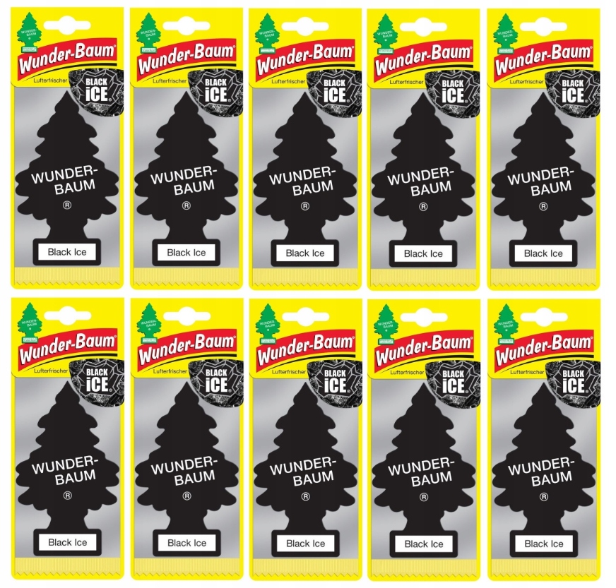 Zapach Choinka Wunder-Baum Black Zawieszka x 10szt