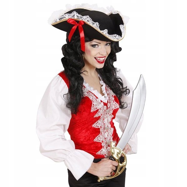 KALEPUSZ TRICORN PIRACKI PIRAT PIRATA CZARNY Płeć uniseks