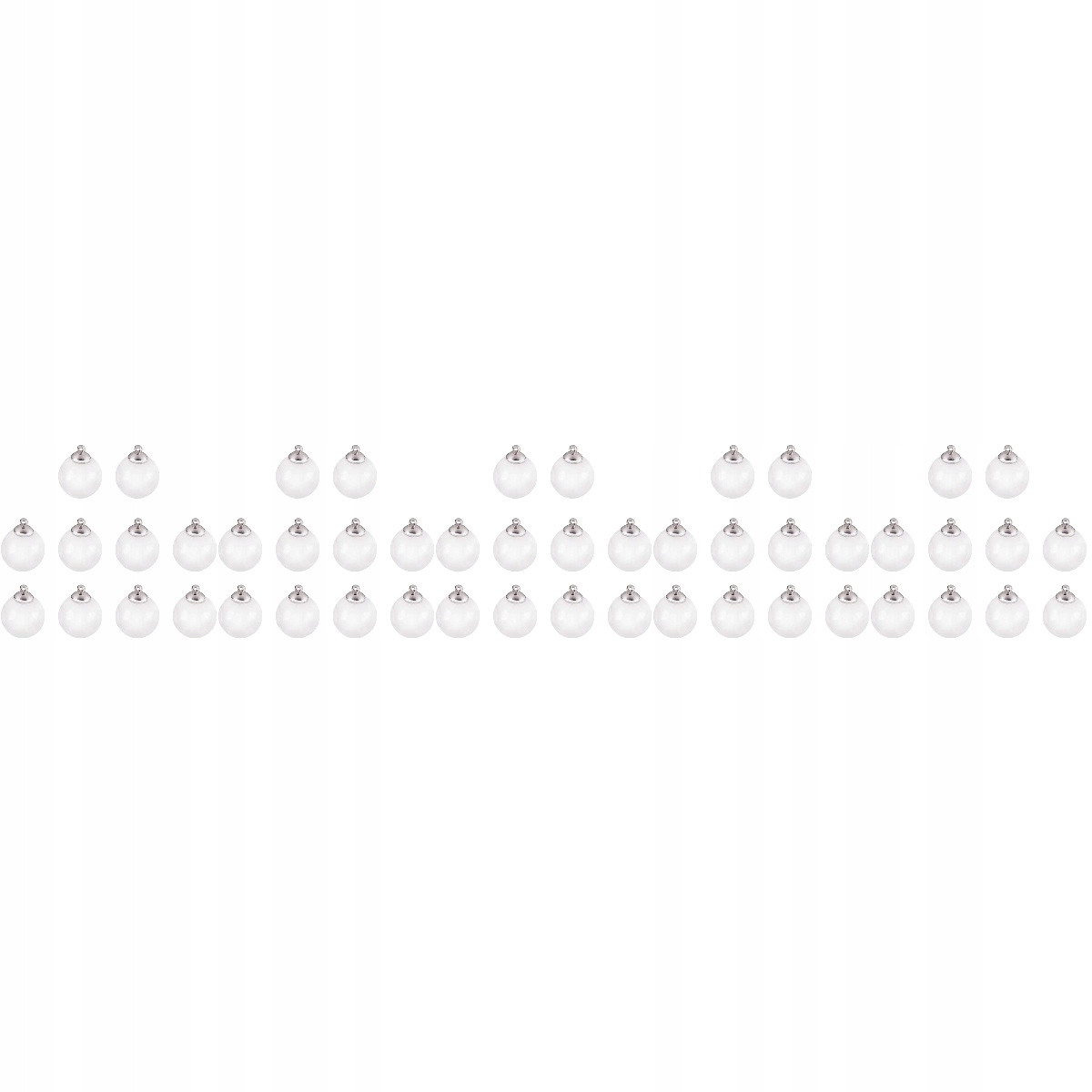 50 шт. Мини прозрачный шар висячие украшения