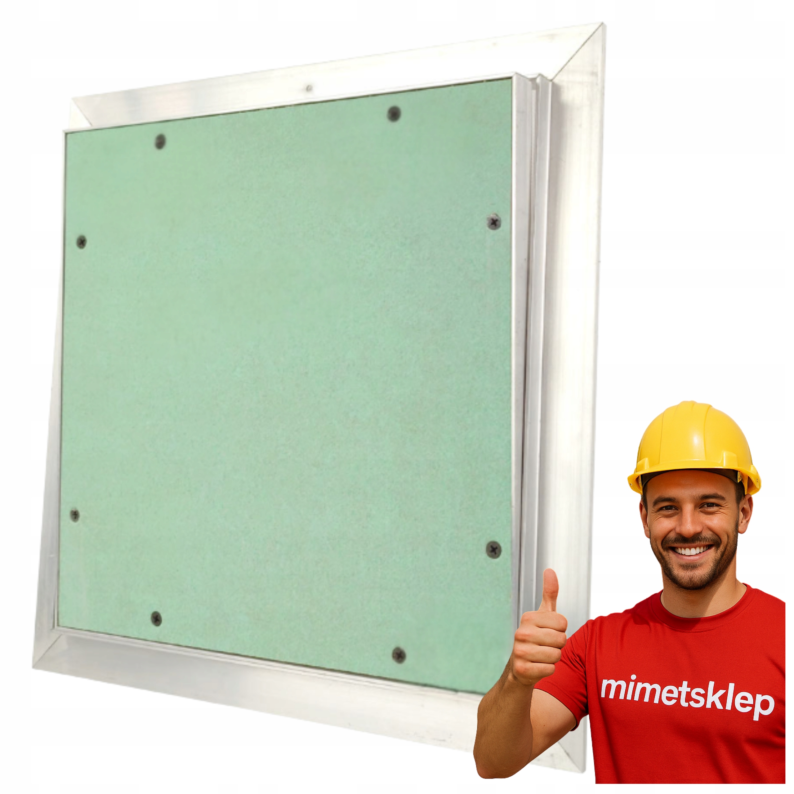 Revizní dvířka Gk Revizní klapka 20x20 hliníková Gipskarton Revizia