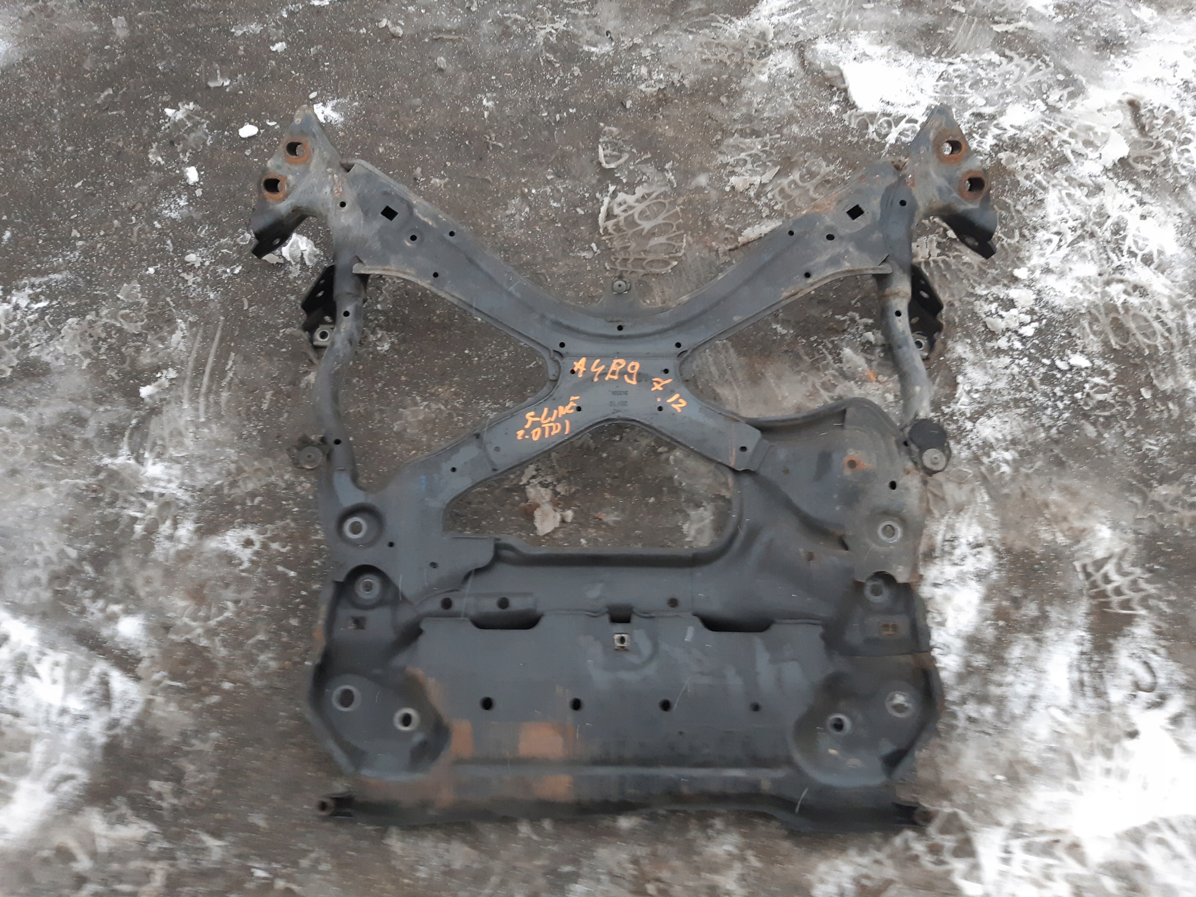 AUDI A4 B9 axle beam subframe axle beam front 8W2399347F