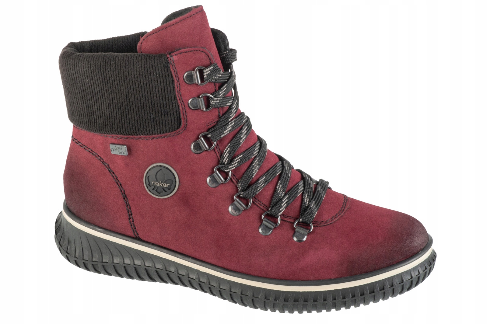 Rieker Booties (37) Dámské zimní boty Bordové barvy
