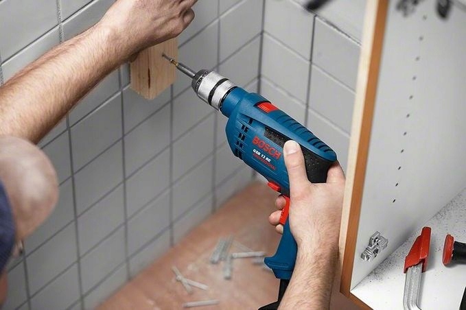 BOSCH Professional GSB 13 RE 600W Wiertarka Udarowa z Głębokościomierzem — miniatura 14