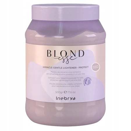 Inebrya Blondesse Miracle Gentle Fialový rozjasňovač pro 7 tónů 500 g