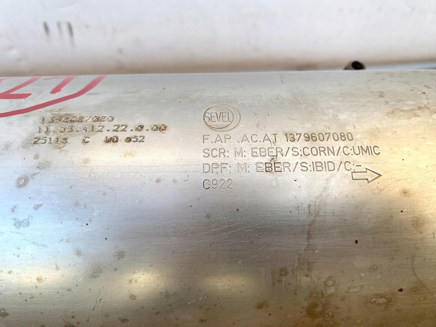 BOXER JUMPER 2.0 B-HDI 16- FILTER CZASTEK STALYCH DPF