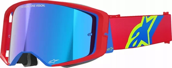 Zrkadlové Okuliare Alpinestars Supertech Corp Abs Vision červeno-modré