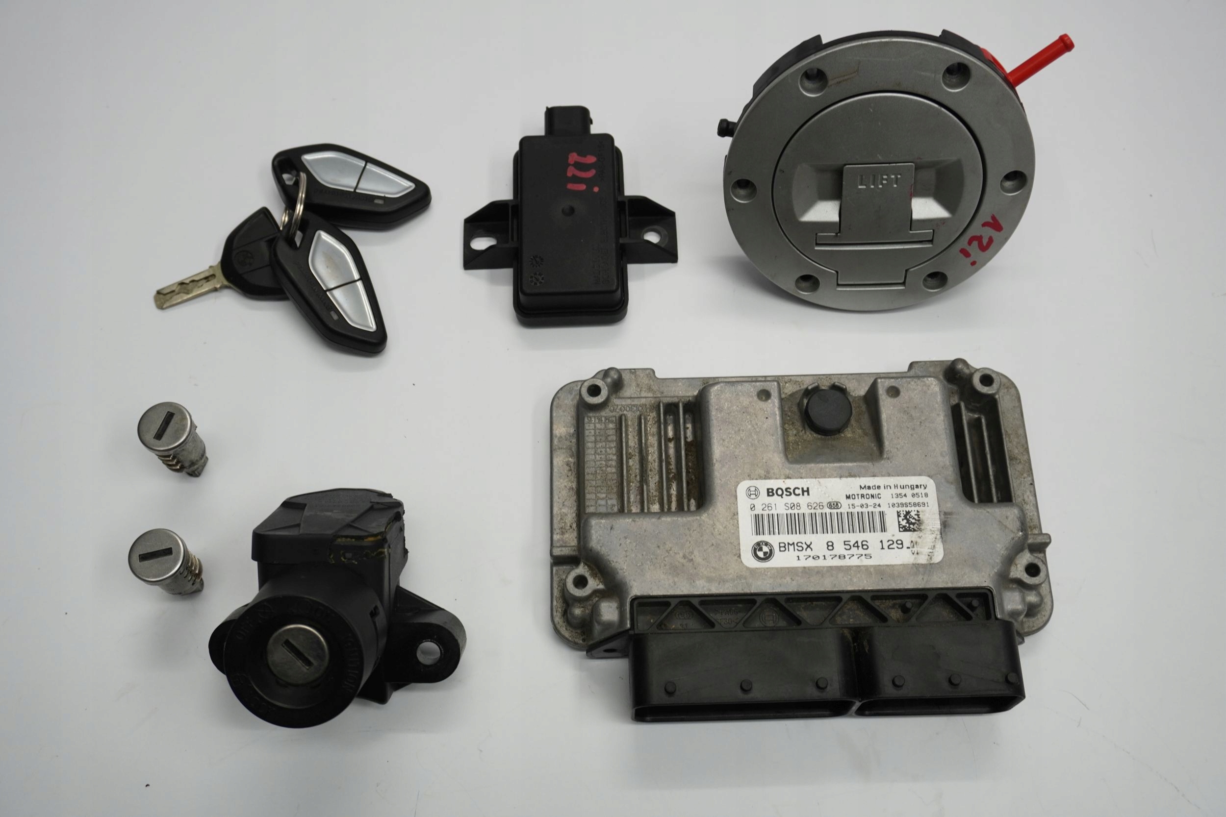 BMW R 1200 RT K52 14-16 замок зажигания компьютерный ключ наполнитель набор замков.