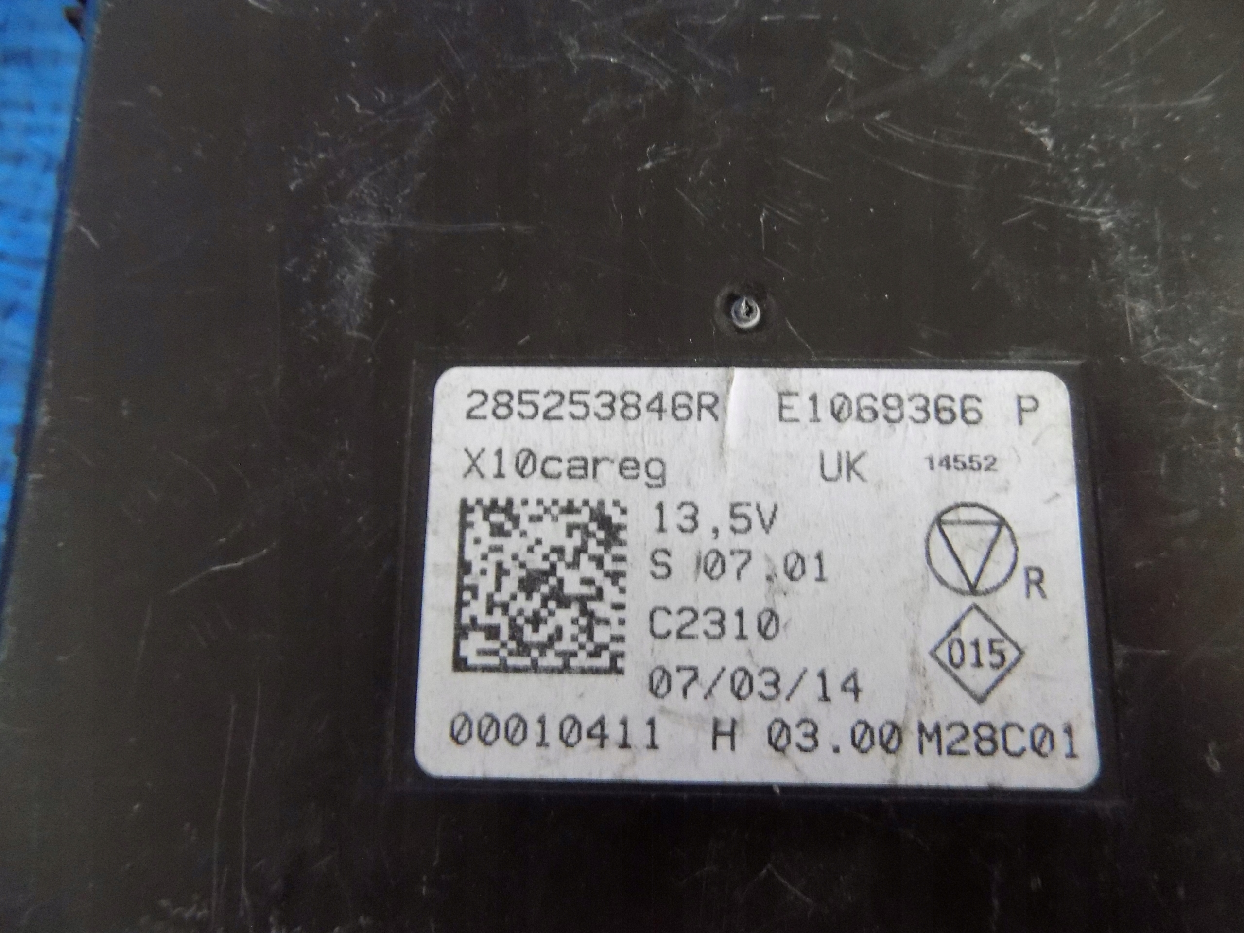module control unit of the air conditioning RENAULT ZOE