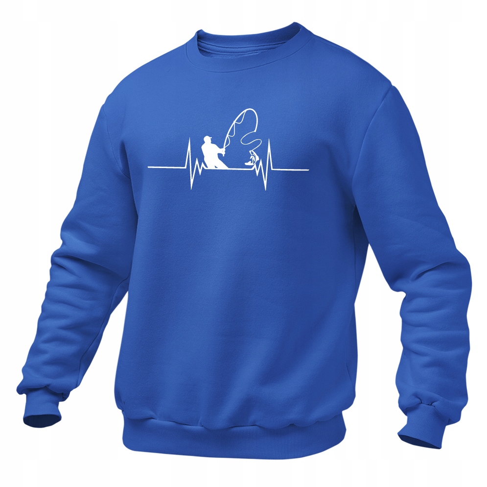 

Bluza bez kaptura Wędkarz Linia Życia dla Wędkarza