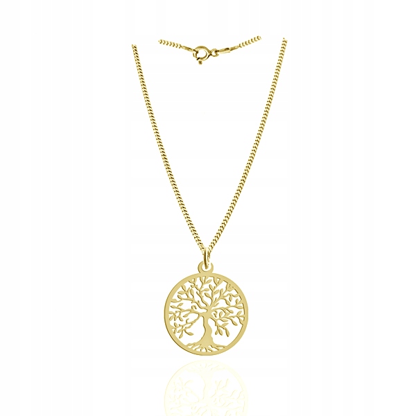 

Naszyjnik Drzewo Życia Drzewko Amulet Srebro 24K