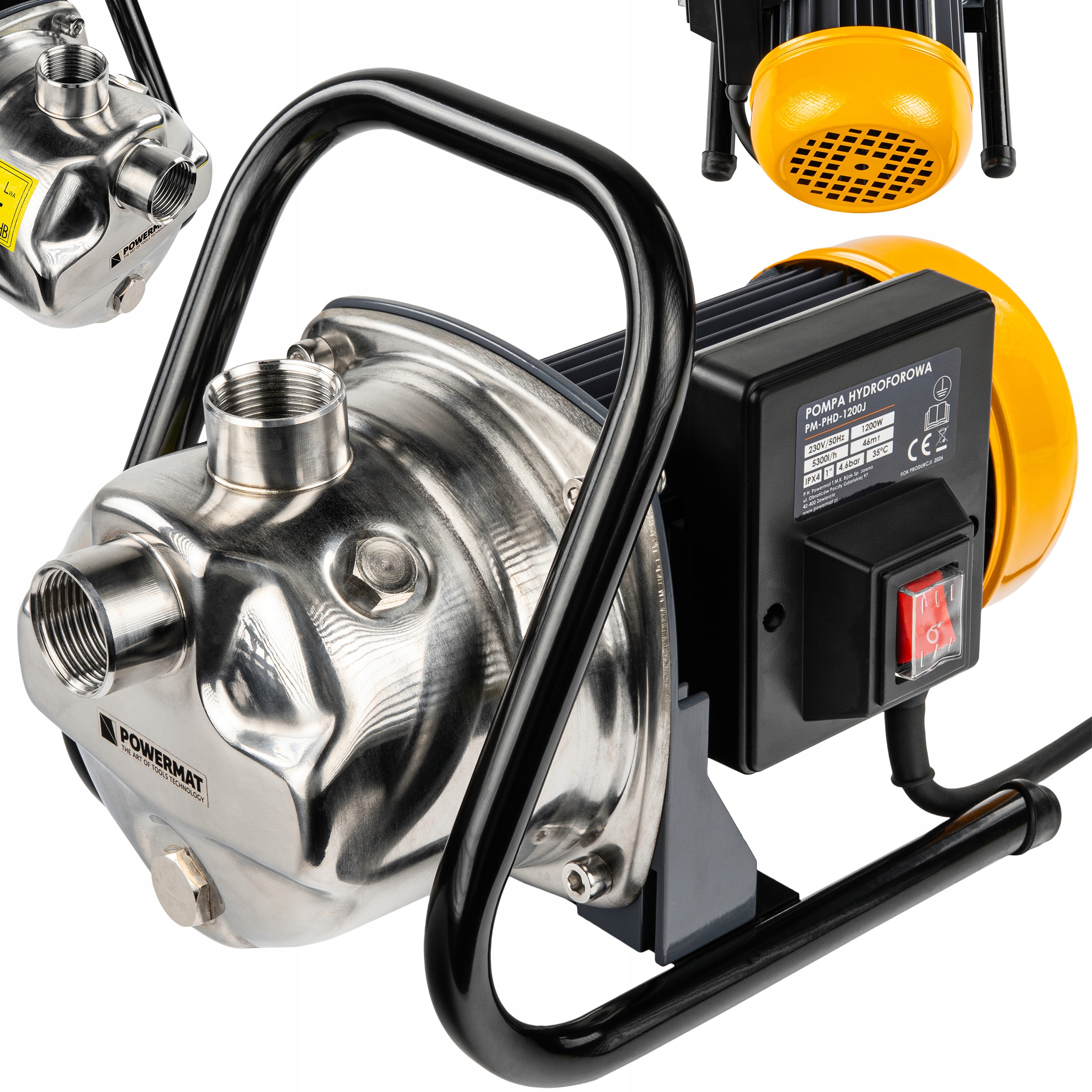Povrchová pumpa Powermat 1200 W 5300 l/h