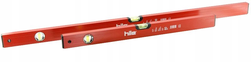 HILE Zestaw poziomnic 60cm 100cm