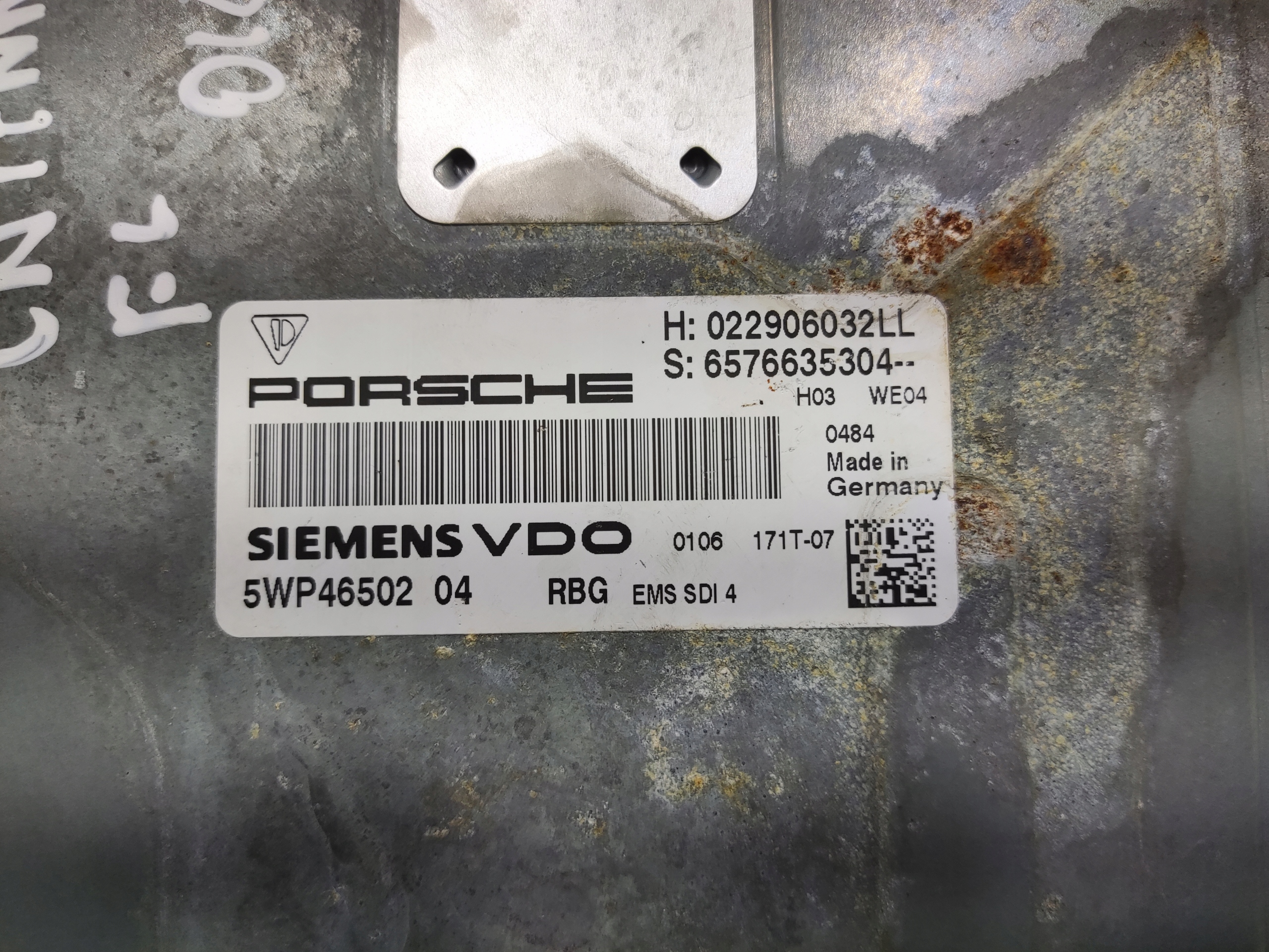 computer Centralina Motore PORSCHE CAYENNE e 4.8 V8 07-09 LIFT 022906032LL
