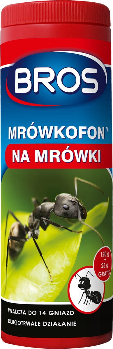 

Bros Mrówkofon środek na mrówki 120g 25g Gra