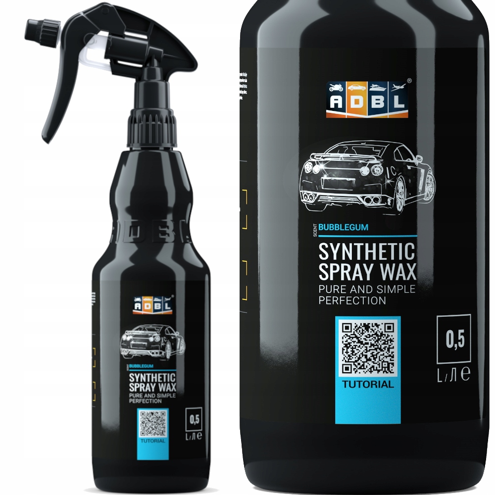 Adbl Synthetic Spray Wax 500ml Trwały Wosk Syntetyczny Na Mokro W Płynie