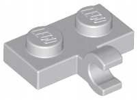 

Lego 11476 J szary (lbg) 1x2 zaczep klips Nowy 2sz