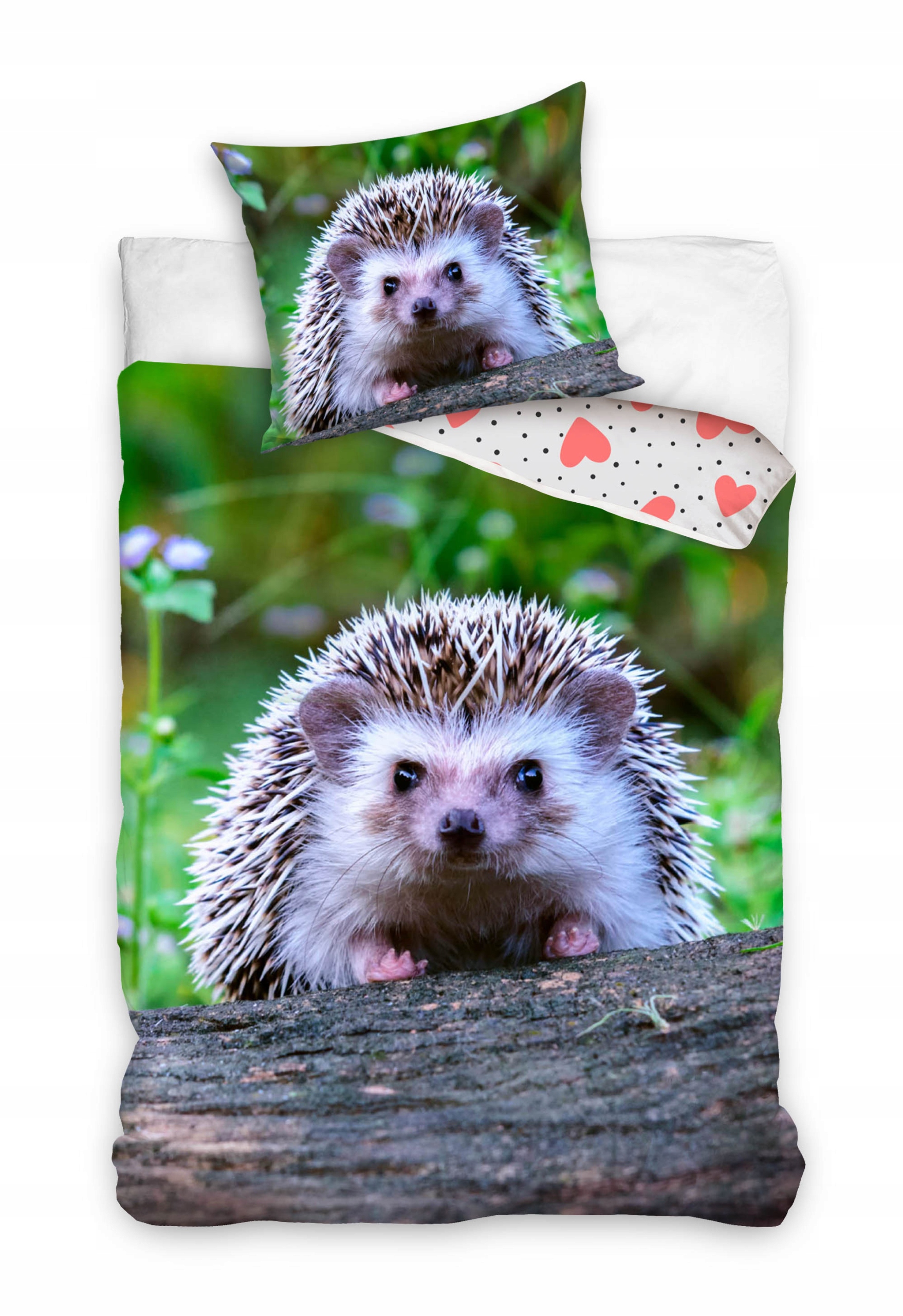 

Pościel dwustronna jeż jeżyk 140X200 bawełna