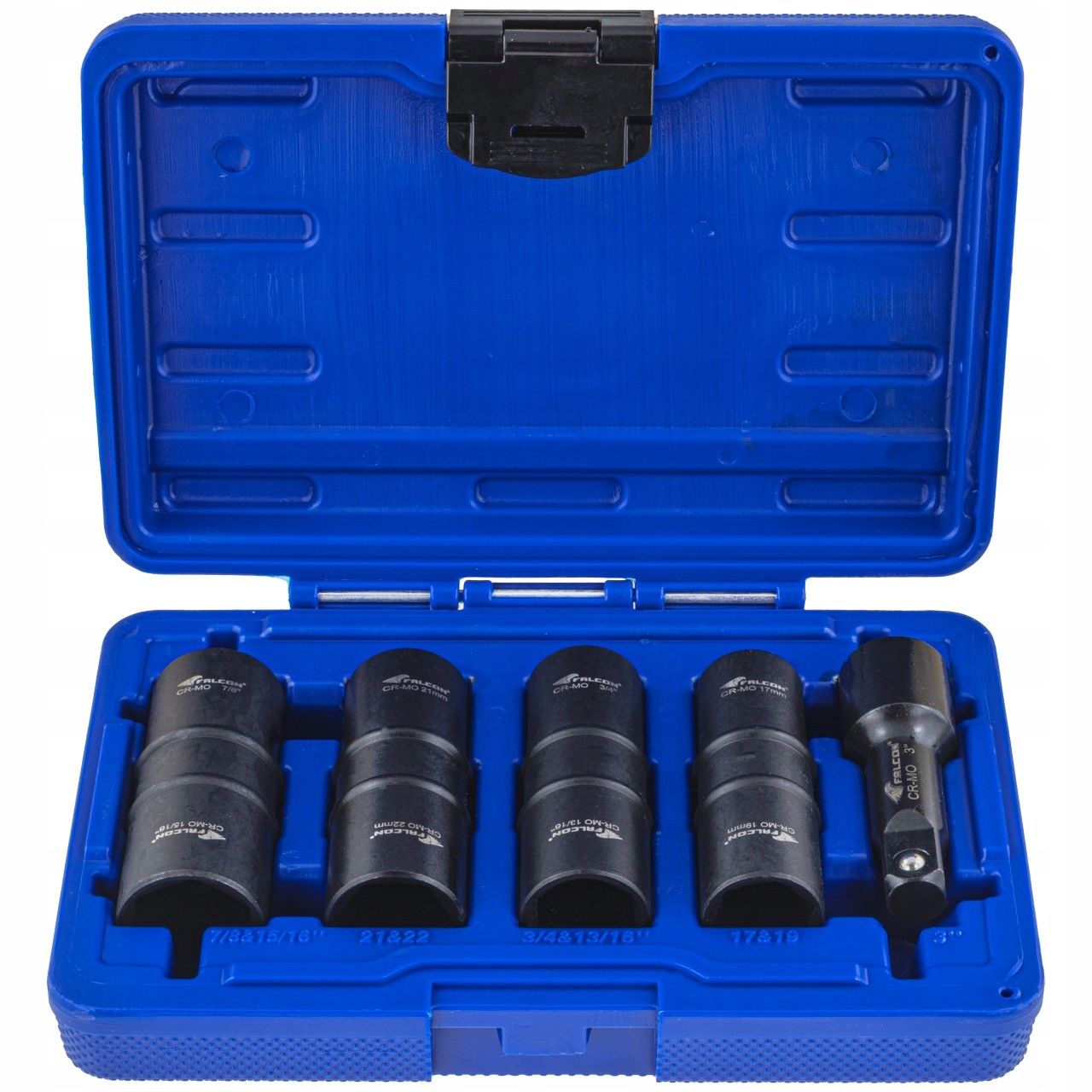 OBOUSTRANNÉ RÁZOVÉ NÁSTROJE 1/2" PRO HLINÍKOVÁ KOLA 5 KS Kód výrobce F08524