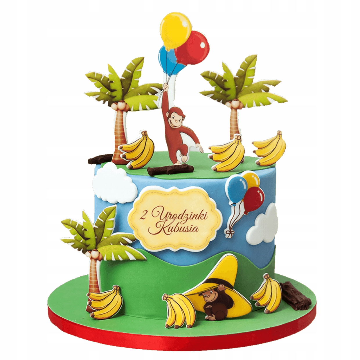 Levně Sada dekorací na dort Ciekawski George 17 El Hotové vyřezané Cukrová Hmota