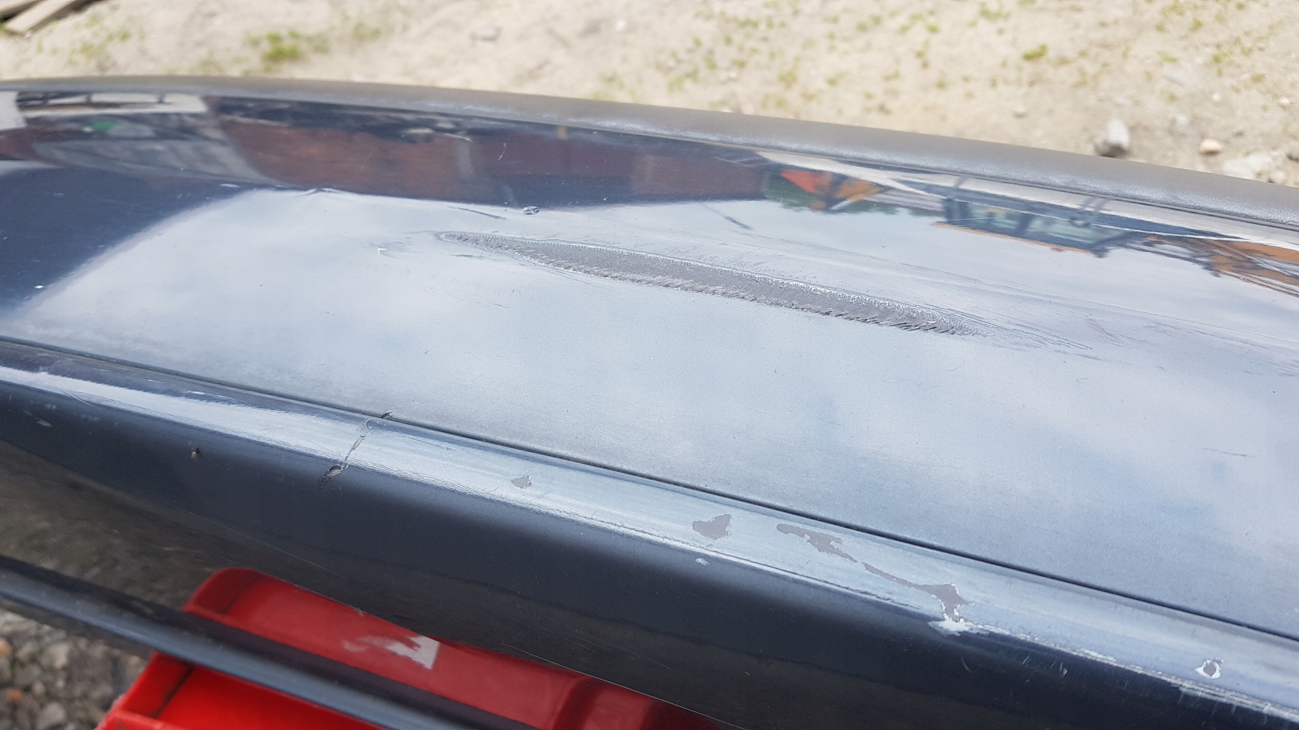 VW BORA GOLF IV bumper rear part KOMBI LC7V
