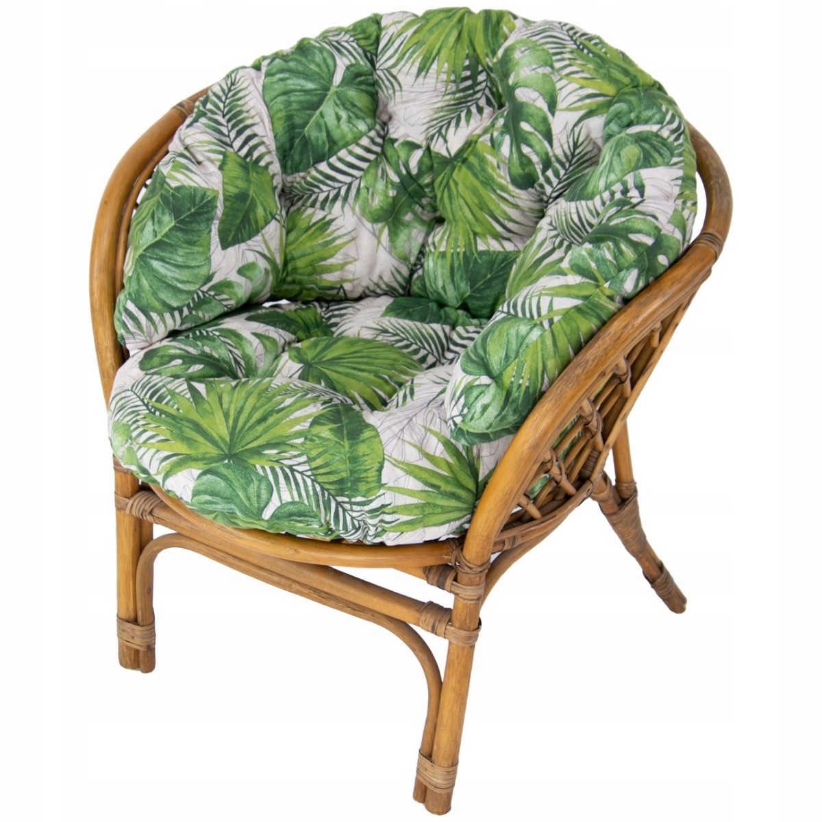 Poduchy poduszki na fotel krzesło rattan ratan wiklina wzór nr 49