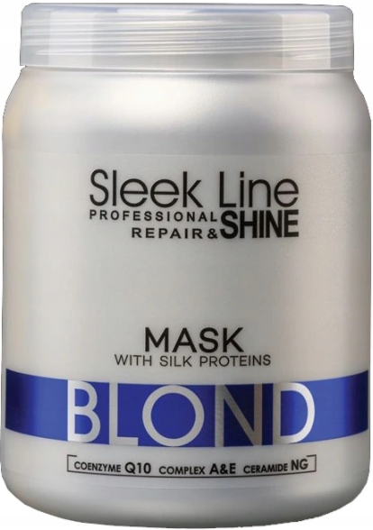 Stapiz Sleek Line Maska z Jedwabiem Blond 1000ml