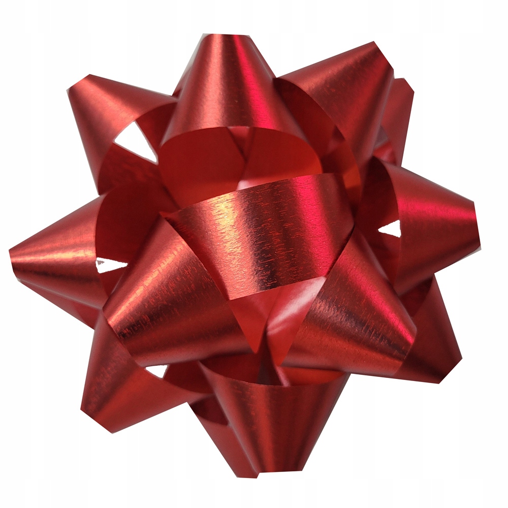 

Rozetka Czerwona Kokarda do prezentów 5,5cm 5MM