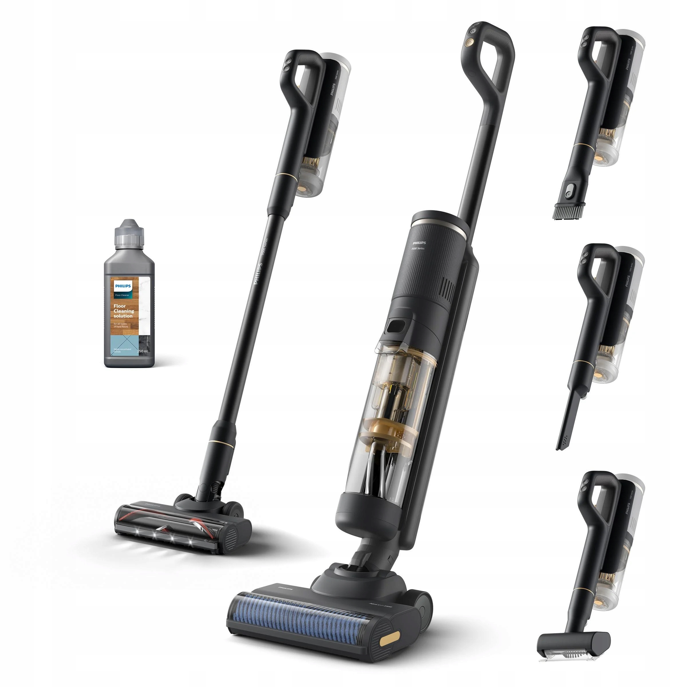 Bezdrôtový vertikálny vysávač 3v1 Philips AquaTrio 7000 XW7264/11