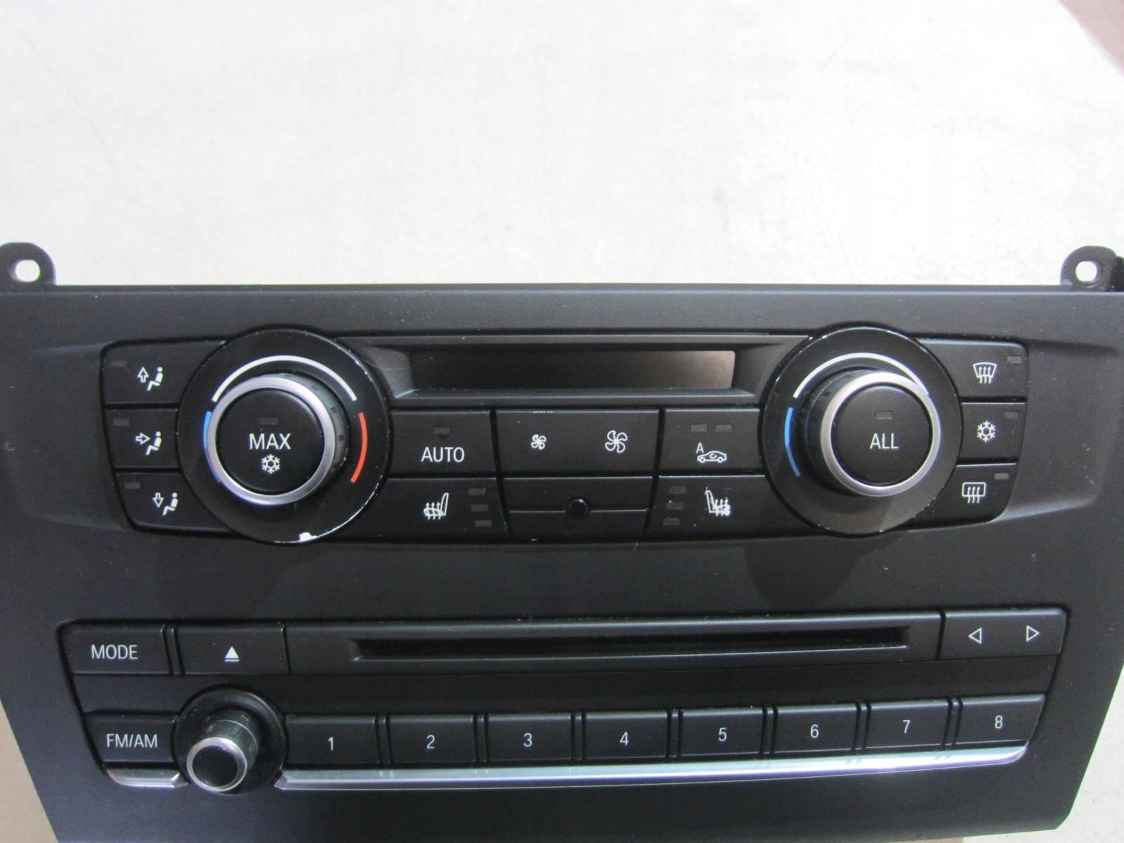 BMW X3 F25 control panel KLIMA RADIO 9248265