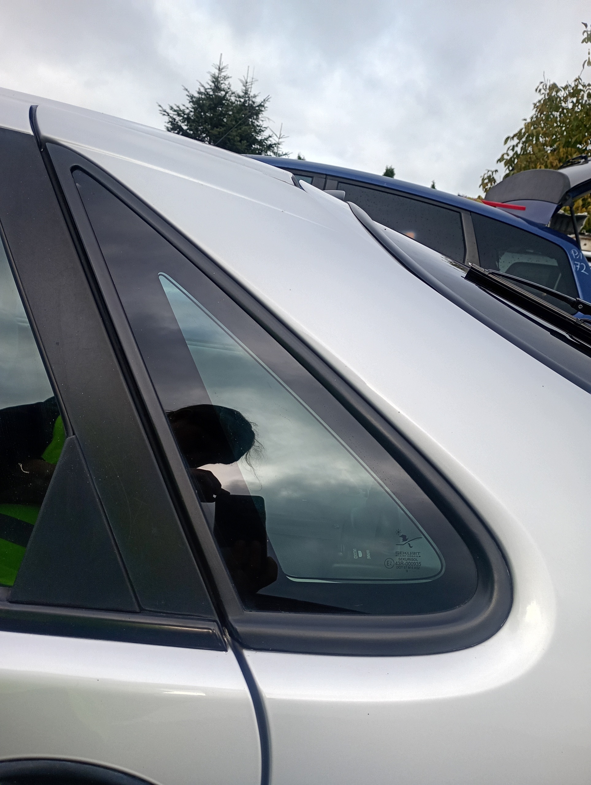 window side bodywork left rear rear part Saab 93 9-3 98-02