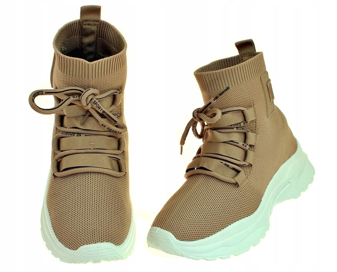 BOTKI ELASTYCZA CHOLEWKA BUTY SPORTOWE 6326 roz 39 Rozmiar 39